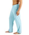 Alfani Men s Quick-dry Cotton-modal Lounge Pajama Pants  Aqua Blue  Size Xl