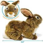 Brigid The Brown Rabbit   10 Inch Stuffed Animal Plush   By Tigerhart Toys