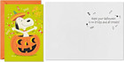 Hallmark Snoopy   Woodstock Halloween Card