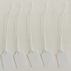 500 Pcs Writable White Price Tags W  Strings For Gift Clothing Yard Garage Sale