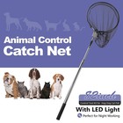 Animal Catcher Net  Dog Catching Catch Pole Tools For Large  Gray