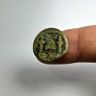 Very Rare Roman Bronze Coin Marcus Iunius Brutus Ar Denarius Eid Mar 42 Bc