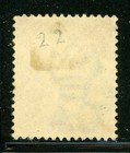 Bermuda 19a Sg22 Used 1883 1p Dull Rose Qvic Wmk Crown Ca Cv 5