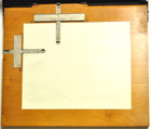 Leitz Leica 2 Blade Darkroom Enlarging Easel 
