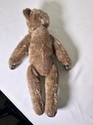 Rare Early 1900 s Antique 14    Steiff Mohair Bear Shoe Button Eyes  flawed  F3-23