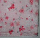 Baby Starters Pink Floral Security Blanket Fleece Plush 30 X 36 Cherry Blossoms