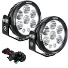 Single 8 7in Cannon Adv Halo Selective Yellow 14 Led Light Mixed Beam Including