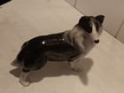 Melba Ware Border Collie Dog Figurine Porcelain Vintage Excellent Condition