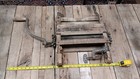 Horseshoe Brand Iron And Wood Hand Crank Clothes Wringer