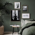 New West Elm Dark Green 100  Cotton Boho King Size Bedding Duvet Sham Case Set