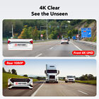 Redtiger 4k Dash Cam Front And Rear Dual Dash Camera Wifi gps With 32gb Sd Card