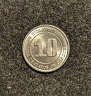 1974 Nicaragua 10 Centavos  Aluminum  Produce More Food  National Map 