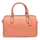 Coach Women s Rowan Satchel Purse Crossbody Strap Leather Logo Handbag New Nwt