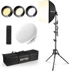 Softbox Lighting Kit1-2pack 16x16in Soft Box upgrade 135w 2700-6400k 100v-240   