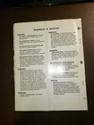 Bally Mousin  Around Original Pinball Manual With Schematics