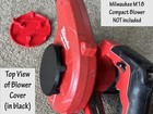    red Air Intake Cover For Milwaukee M 18    0884-20        Compact Blower   