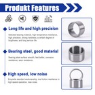 Bearing Steel Spacer Bushing Standoff Collar Stand Off Spacers Inner Dia 25 38mm