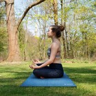 Foldable Yoga Mat For Travel 18 Inch 4mm Thick Exercise Yoga  Pilates  Workout