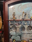 Country Store Pewter Spoons With Mirrored Rack