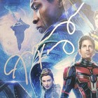Jonathan Majors Signed Marvel  kang  12x18 Photo Poster Autograph   Beckett Bas