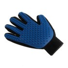 Pet Dog Cat Grooming Glove Deshedding Brush Fur Remover Mitt Left Right Hand New