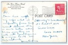 1953 The Ritz Plaza Hotel Pool And Club Cabana Miami Beach Fl Postcard