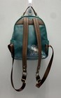 Loungefly Marvel Loki Infinity Saga Floral Embroidered Teal Mini Backpack