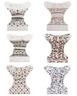 Boho Cloth Diapers Pack Of 13  Baby Reusable Washable Pocket Nappy  6pcs