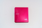 Sony Mz-e630 Md Minidisc Walkman  magenta Red    demo   Plays 
