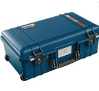 Pelican 1535trvl Wheeled Carry-on Air Travel Case- Blue