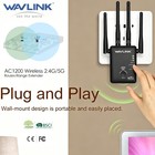 Wavlink 1200mbps Wifi Router Range Extender Repeater Internet Signal Booster