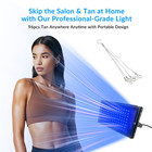 Portable Uv Tanning Lamp Facial Body Tanning Light Home Solarium Bronze Skin