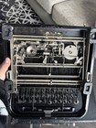 1930 s Remington Rand Model 5 Streamline Gloss Black  Portable Typewriter   Case