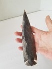 Arrowhead Flint 7 4  Spearhead Spear Point Knife Blade Nice Point Display Crafts