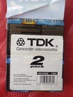 New Tdk 30 Vhs-c Hg Ultimate Camcorder Cassette Tapes 2 Pack