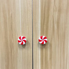 10 20pcs Christmas Knob Covers  Cabinet Knob Handle Covers Drawer Pulls Decor