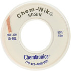 Chemtronics Desoldering Braid  Chem-wik  Rosin  10-50l 0 10   50ft 