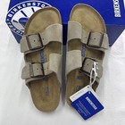 Birkenstock Arizona Unisex Sandals Suede Leather- Taupe -narrow wide Size 37-45