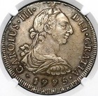 1775 Ngc Xf 40 Peru 8 Reales Charles Iii Lima Pillars Dollar Coin  25051302d 