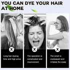 Black Hair Dye Shampoo 3 In 1 Instant Color Herbal Ingredients For Men women Us