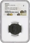 Herod Agrippa Ii 49-95 Ad Judaea  Ae Roman Empire Rare Paul Bible Acts Coin  Ngc