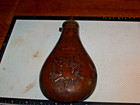 Original Antique -ames -u s    peace  Powder Flask Dated 1857 - Nice