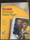 Kodak Premium Picture Photo Paper 8 5 X 11 In High Gloss 50 Sheets New Sealed