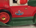 Vintage 1992 Amoco Santa 1929 Ford Model A Roadster Diecast Coin Bank W  Key