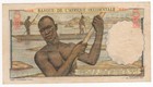 French West Africa France P-36 5 Francs 1954 Nice Grade