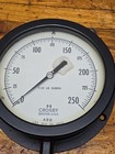 7 In Crosby Gauge Lbs Per Square Inch 0-250 Lbs