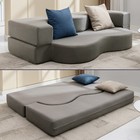 Foldable Sofa Bed  Leathaire Floor Sofa Bed  Fold Out Couch Bed  Futon Sofa Bed