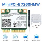 Dual Band 2 4 5g Wireless-ac 7260hmw Mini Pcie Wifi Bluetooth Card For Laptop Pc