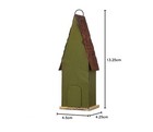 Jk97326 Hanging Distressed Wooden Bird House Garden Decorative