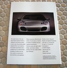  Porsche 911 996 Turbo First Official Sales Brochure 2001 